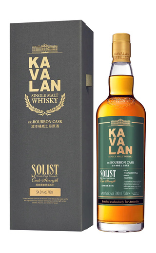 фото виски Kavalan Solist ex-Bourbon Cask Single Cask Strength 54.8% 0,7 л