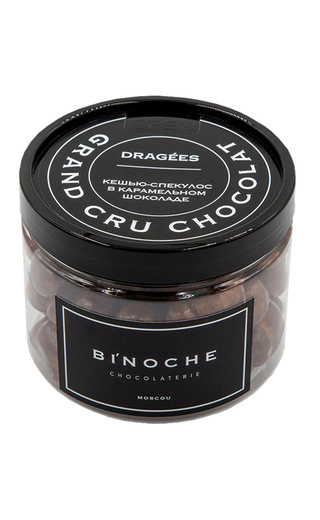 фото Binoche Dragee Cashew Speculos In Caramel Chocolate