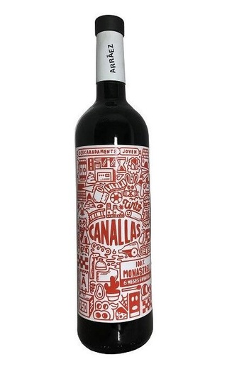 фото вино Canallas Monastrell 0,75 л