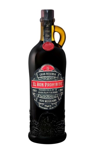 фото ром El Ron Prohibido Gran Reserva 15 Years 0,7 л