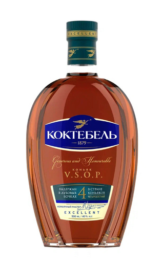 фото коньяк Koktebel 4 Years Old 0,5 л