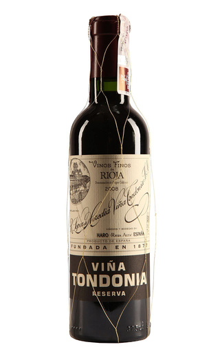 фото вино Lopez De Heredia Vina Tondonia Reserva Tinto 2010 0,375 л