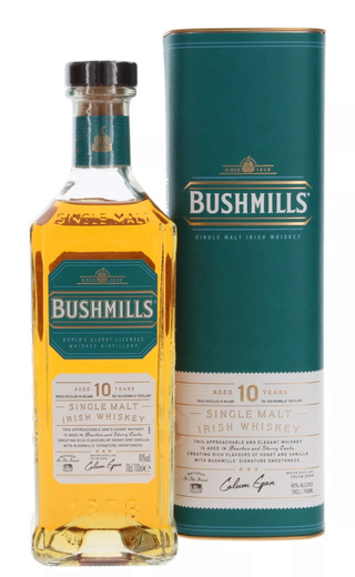 фото виски Bushmills 10 Years Old 0,7 л