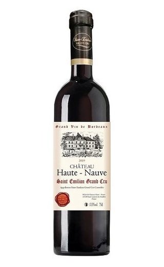 фото вино Chateau Haute-Nauve Saint-Emilion Grand Cru 2019 0,75 л