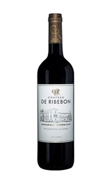 Вино Chateau de Ribebon Bordeaux Superieur 2018 0,75 л