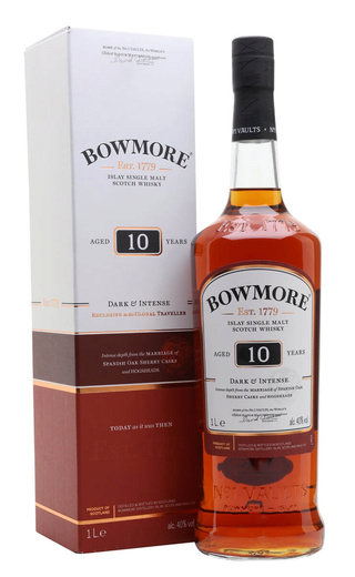 фото виски Bowmore Dark ​​Intense 10 Years Old 1 л