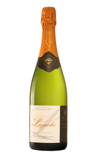 фото шампанское Lagache Blanc de Blancs 0,75 л