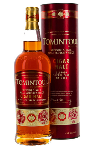 фото виски Tomintoul Cigar Malt 0,7 л