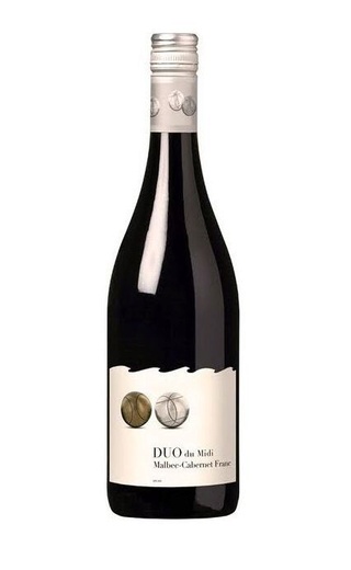 фото вино Duo du Midi Malbec Cabernet Franc 2022 0,75 л