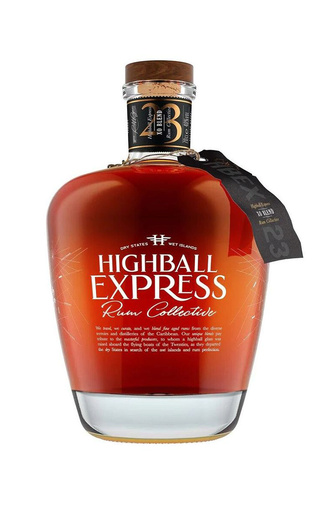 фото ром Highball Express XO Blend 23 Years Old 0,7 л