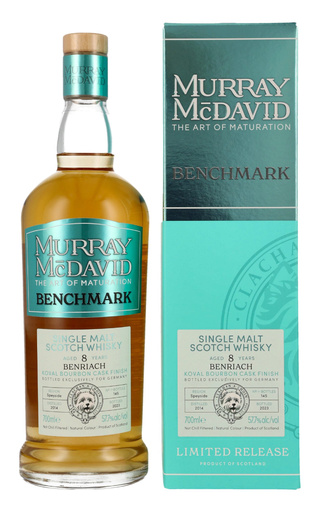 фото виски Murray McDavid Benchmark Benriach Aged 8 Years Old 0,7 л