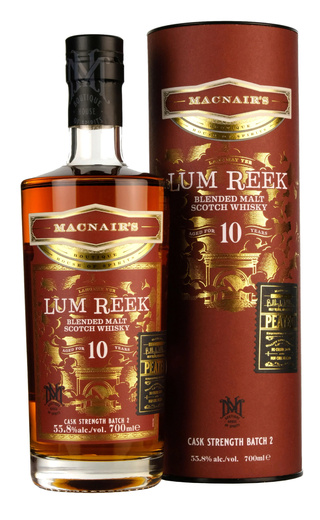 фото виски MacNairs Lum Reek 10 Years Old Peated Batch 2 0,7 л