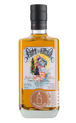 фото виски The Single Cask Scotch & Tattoos Blair Athol Cask №303305 13 Years Old 0,7 л