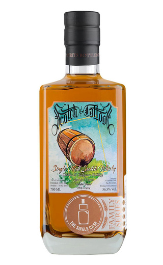 фото виски The Single Cask Scotch & Tattoos Inchgower Cask №814356A 13 Years Old 0,7 л