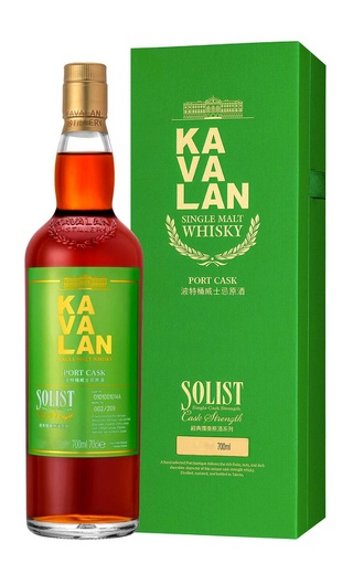 фото виски Kavalan Solist Port Cask Single Cask Strength 57.1% 0,7 л