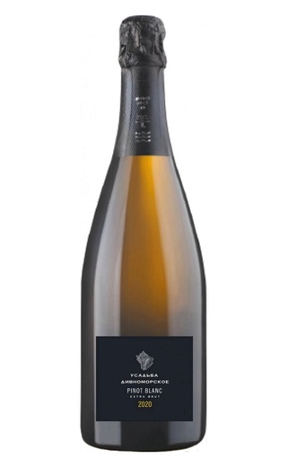 фото игристое вино Usadba Divnomorskoe Pinot Blanc Extra Brut 2020 0,75 л