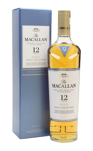 фото виски Macallan Triple Cask Matured 12 Years Old 0,75 л