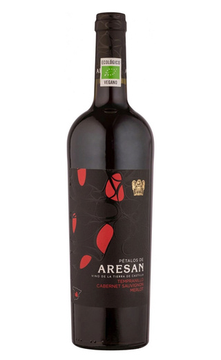 фото вино Petalos de Aresan Tempranillo Cabernet Sauvignon Merlot 2021 0,75 л