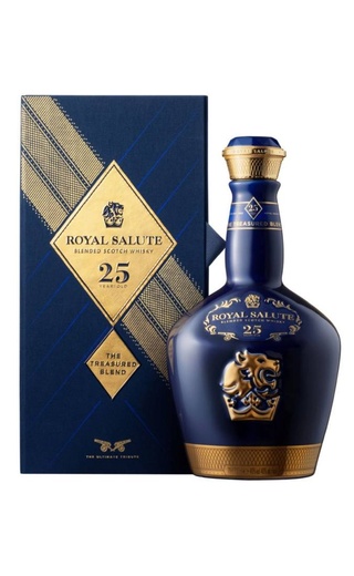 фото виски Chivas Regal Royal Salute 25 Years Old reasured Blend 0,7 л