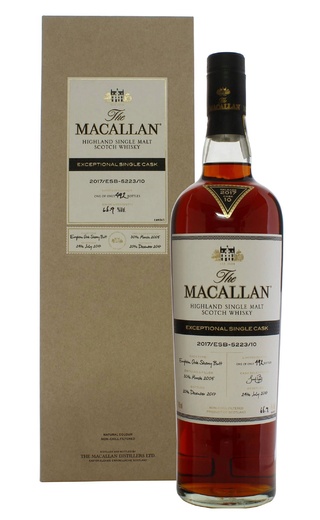 фото виски The Macallan 2005 Exceptional Single Cask №5223/10 12 Years 0,7 л