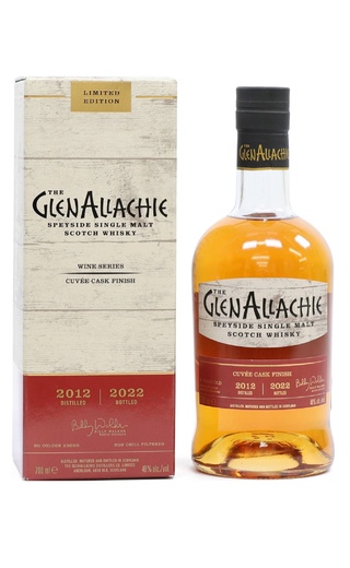 фото виски Glenallachie 9 Years Old Cuvee 2012 Vintage 2022 Bottling 0,7 л