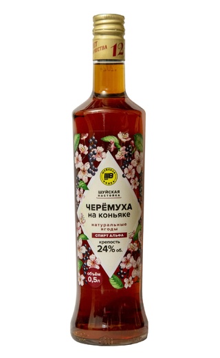 фото Shuyskaya Bird Cherry with Cognac 0,5 л