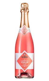 Безалкогольное игристое вино Vina Albali Rose 2019 0,75 л