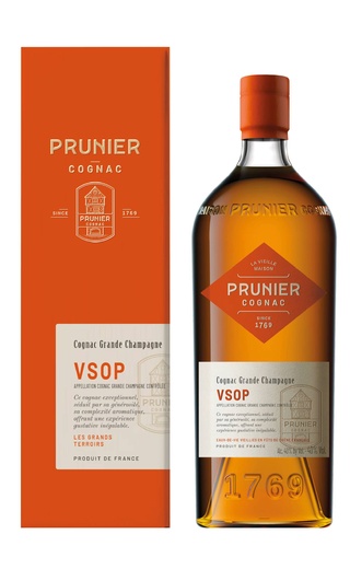 фото коньяк Prunier VSOP Grande Champagne 0,7 л