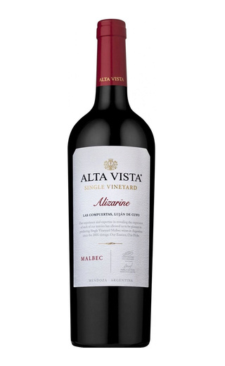 фото вино Alta Vista Single Vineyard Alizarine Malbec 2020 0,75 л