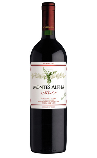 фото вино Montes Alpha Merlot 2021 0,75 л