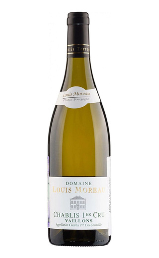 фото вино Domaine Louis Moreau Chablis Premier Cru Vaillons 2022 0,75 л