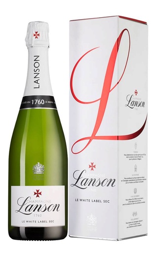 фото шампанское Lanson White Label Dry-Sec 0,75 л