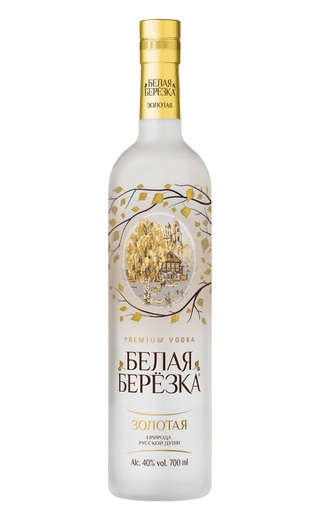 фото водка Belaya Berezka Gold 0,7 л