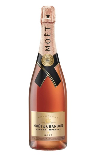 фото шампанское Moet & Chandon Nectar Imperial Rose Semi Sweet 0,75 л