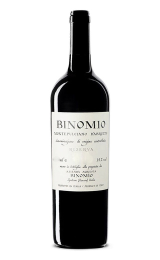 фото вино Binomio Montepulciano d'Abruzzo Riserva 2020 0,75 л