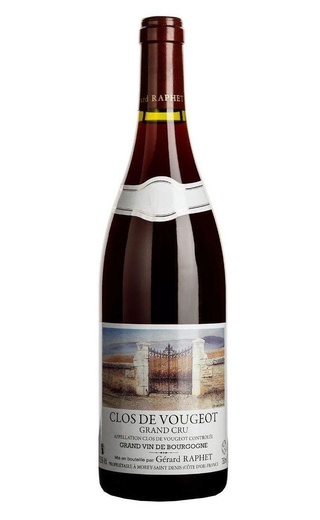 фото вино Gerard Raphet Clos de Vougeot Grand Cru 2019 0,75 л