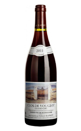 Вино Gerard Raphet Clos de Vougeot Grand Cru 2011 0,75 л