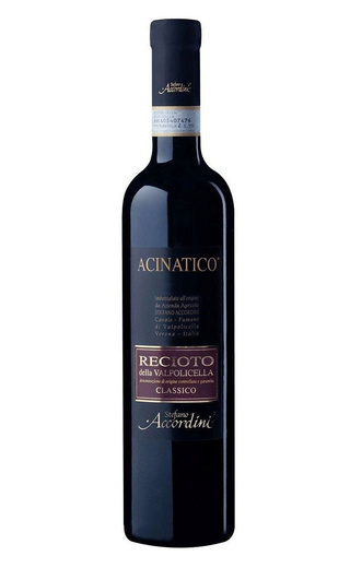 фото вино Stefano Accordini Acinatico Recioto della Valpolicella Classico 2020 0,5 л