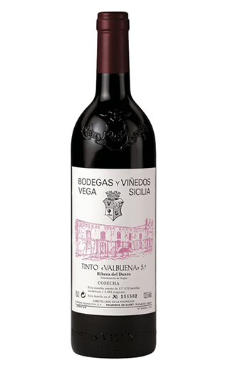 фото вино Vega Sicilia Valbuena 5 2008 0,75 л