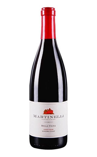 фото вино Martinelli Bella Vigna Pinot Noir 2022 0,75 л