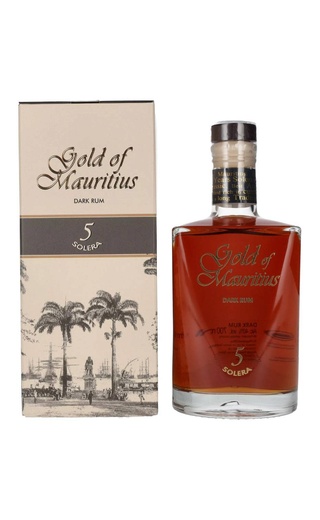 фото ром Gold of Mauritius Solera 5 0,7 л