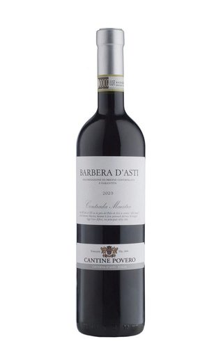 фото вино Cantine Povero Contrada Maestra Barbera d’Asti 2023 0,75 л