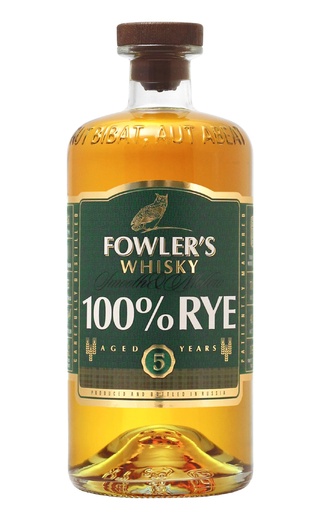 фото виски Fowler's Rye 0,7 л