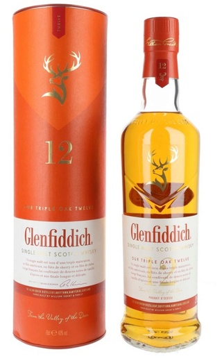 фото виски Glenfiddich 12 Years Old Triple Oak 0,7 л