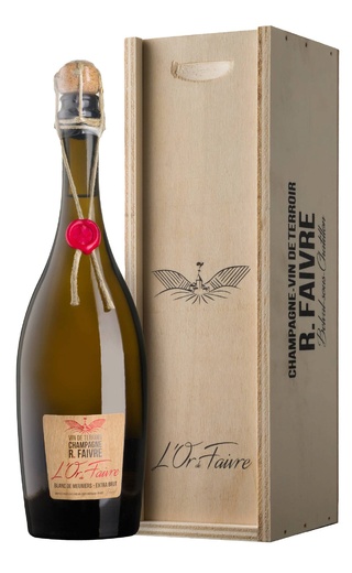 фото шампанское R.Faivre L’Or de Faivre Blanc de Meuniers Extra Brut 2016 0,75 л
