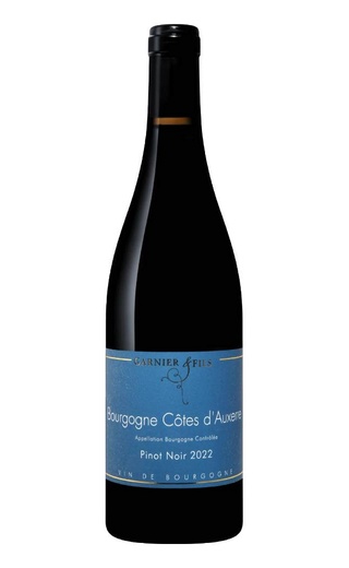 Домен Гарнье и ФисКот д'Осер Бургонь Пино Нуар 2022 0.75 л фото вино Domaine Garnier & Fils Cotes d'Auxerre Pinot Noir Bourgogne 2022 0,75 л