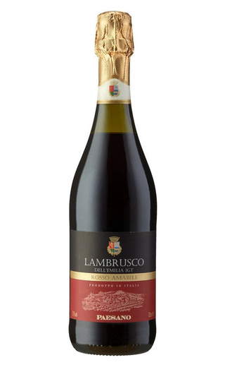 Паесано Россо 0.75 л фото игристое вино Paesano Rosso 0,75 л