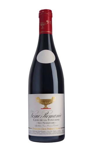 фото вино Domaine Gros Frere et Soeur Vosne-Romanee Clos de la Fontaine Seul Proprietaire 2022 0,75 л