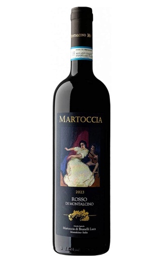 Марточча Россо ди Мольтачино 2023 0.75 л фото вино Martoccia Rosso di Montalcino 2023 0,75 л