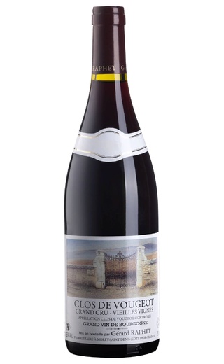 Жерар Рафе Кло де Вужо Гран Крю Вьей Винь 2013 0.75 л фото вино Gerard Raphet Clos de Vougeot Grand Cru Vieilles Vignes 2013 0,75 л